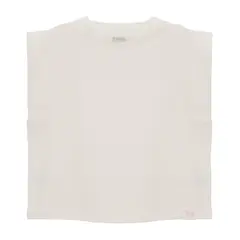 BUBBLE GUMMERS - Polera Manga Corta Niña Bubblegummers Issis Crema