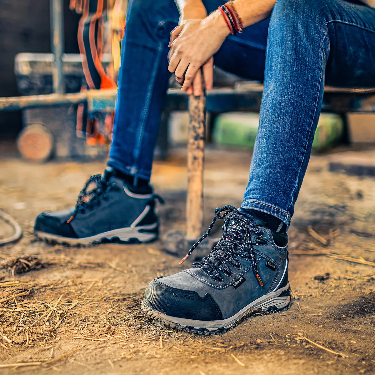 NORSEG - Zapato de Seguridad NS651 EMMA Gris Mujer NORSEG