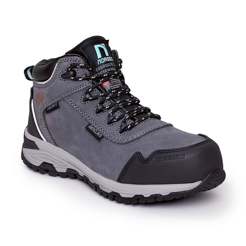 NORSEG - Zapato de Seguridad NS651 EMMA Gris Mujer NORSEG