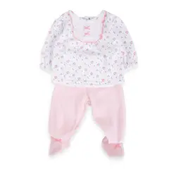 PILLIN - Conjunto Recién Nacido Niña - Rosado - 0 meses