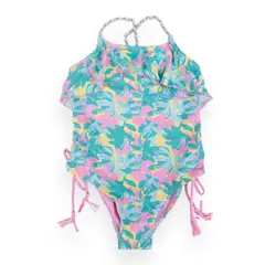 PILLIN - Traje de Baño Niña - Celeste