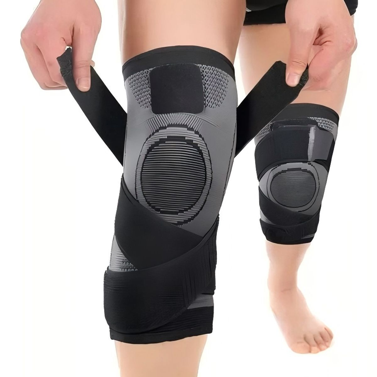 GENERICO - Talla XL 1 Par De Rodilleras De Compresion  Alivia El Dolo De Rodilla Y Articulaciones