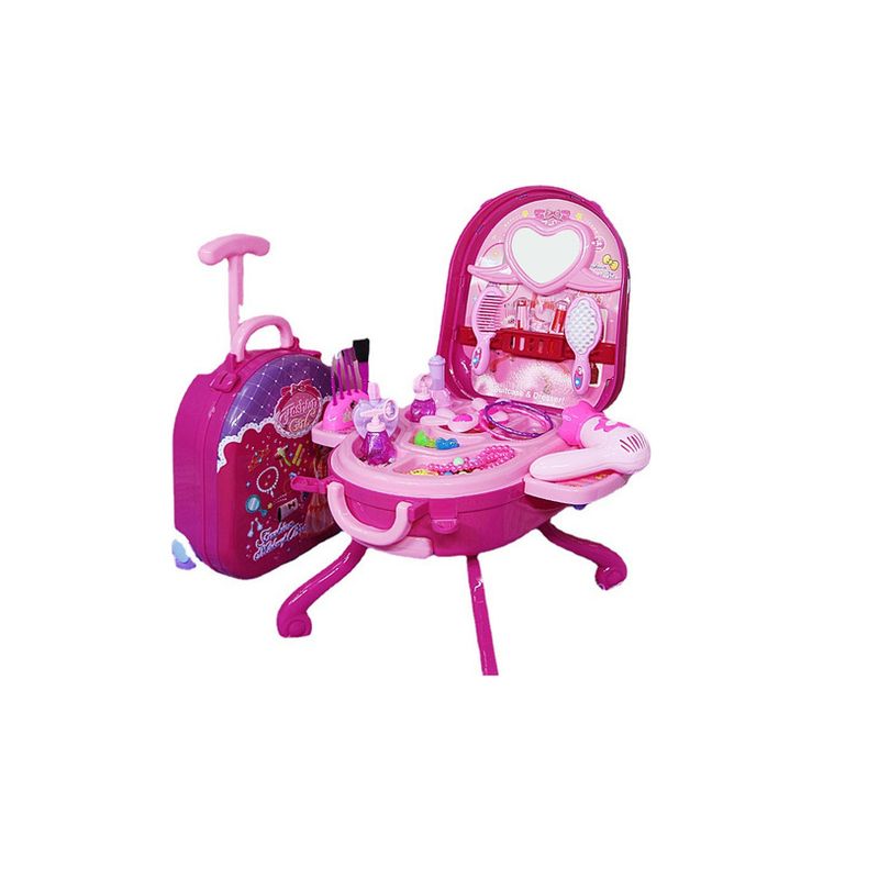 MDC - Set Peluqueria Belleza Para Niñas Juguete Maleta Maquillaje