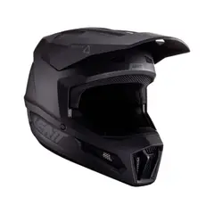LEATT - Casco Moto 2.5 V24 Stealth XL 61-62cm