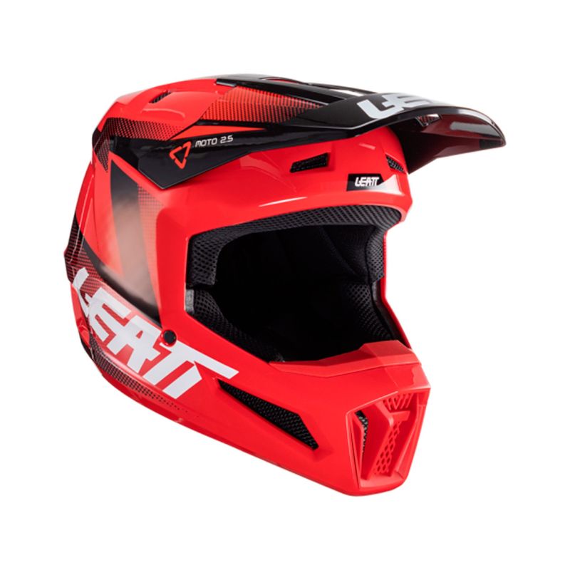 LEATT - Casco Leatt Moto 2.5 V24 Rojo M 57-58cm