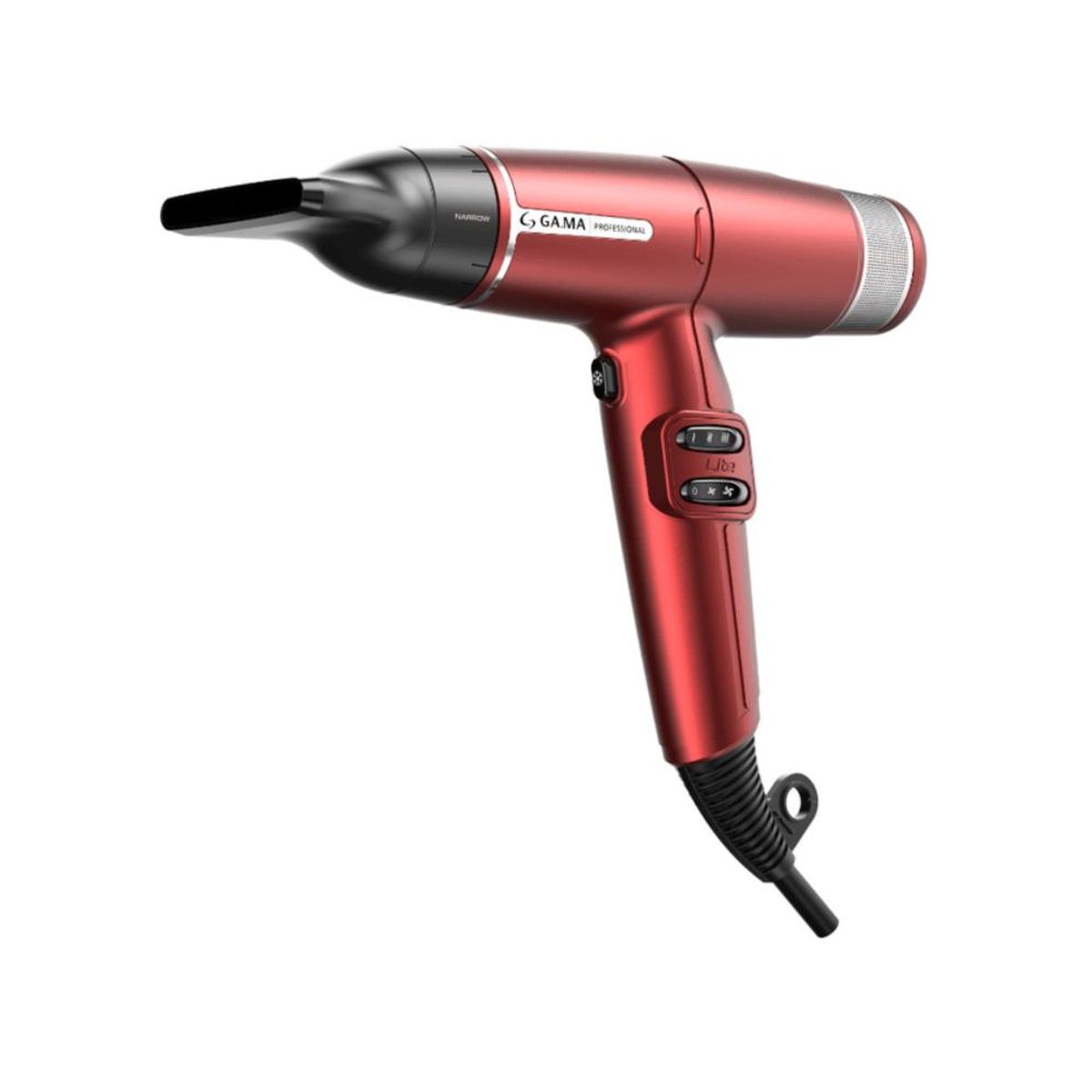 GAMA - Secador De Pelo Gama Iq Lite Ultra Liviano Profesional Rojo