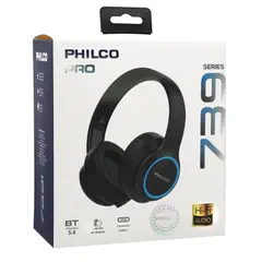 PHILCO - Audífono Bluetooth Azul