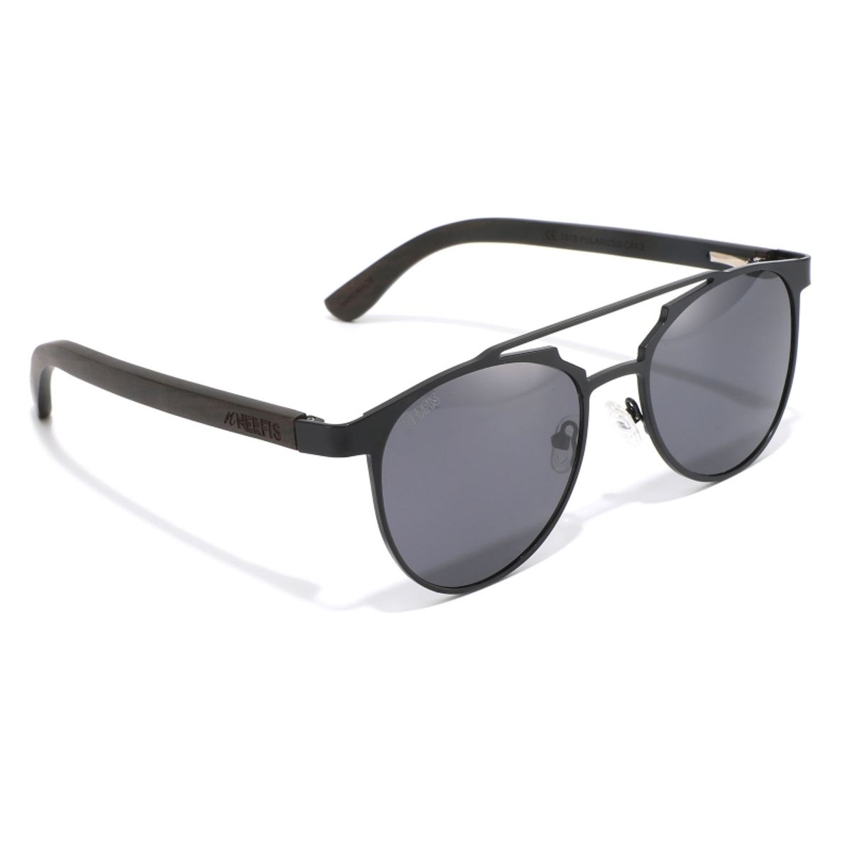 NERFIS - Anteojos de sol Nerfis Clinton Black Polarizado