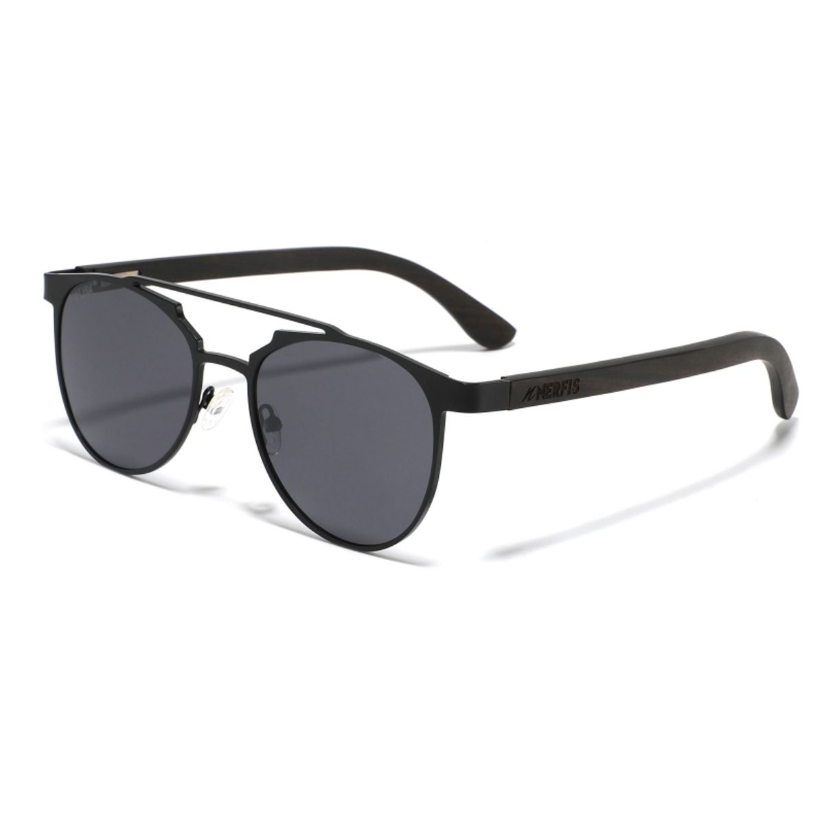 NERFIS - Anteojos de sol Nerfis Clinton Black Polarizado