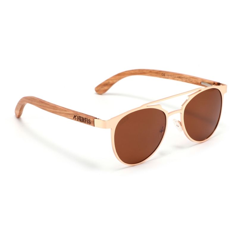NERFIS - Anteojos de sol Nerfis Clinton Brown Polarizado