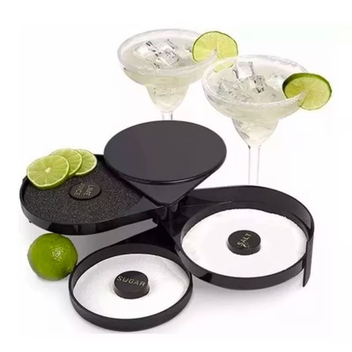 GENERICO - Escarchador Orillador Copas Sal Azúcar Limón Margaritas Bar