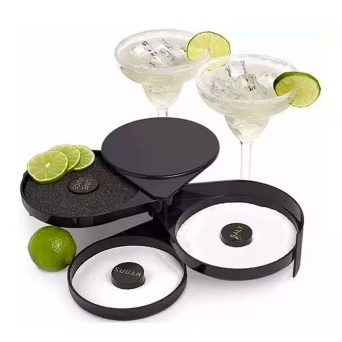 GENERICO - Escarchador Orillador Copas Sal Azúcar Limón Margaritas Bar