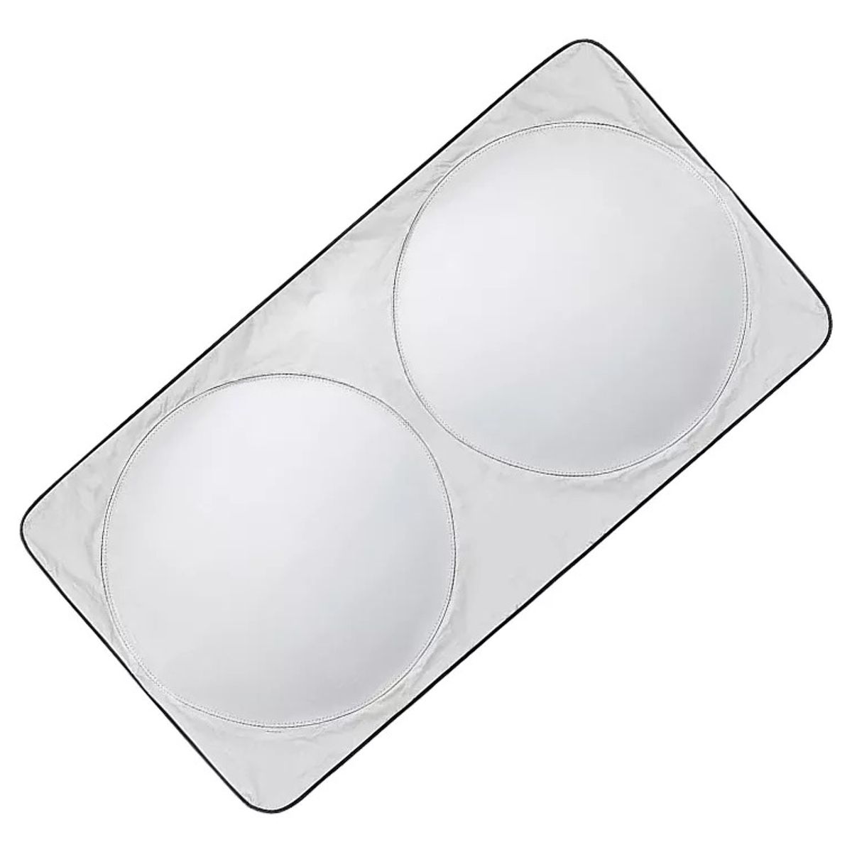 GENERICO - Protector Parabrisas Cubre Sol Plegable Silver Normal Vc