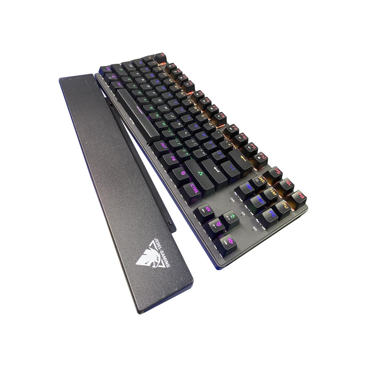 OEM - Teclado Mecanico Tkl 80% Jedel KL-87 Sw Blue / Ingles