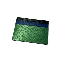 GENERICO - Tarjetero Portadocumento Unisex 100% Cuero Nacional