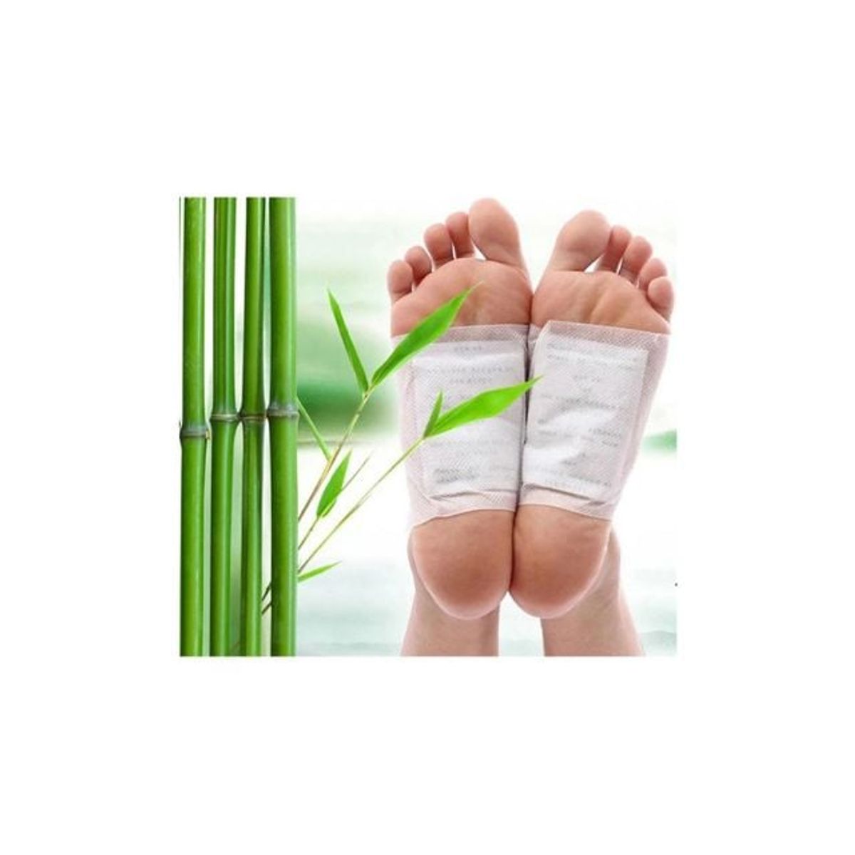 GENERICO - 100Unid Parches a Base De Hierbas Naturales Para Pies