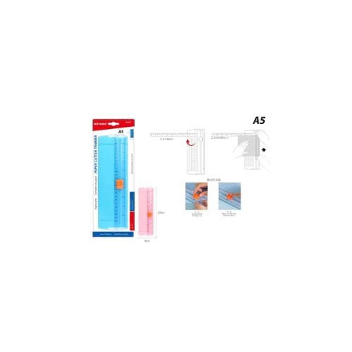 GENERICO - Corta Papel 27 x 9 Cm