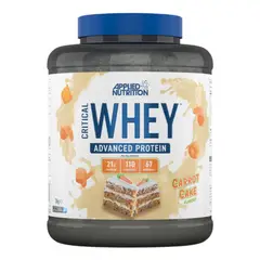 APPLIED NUTRITION - Critical Whey 5 Libras 67 Servicios.Carrot Cake.