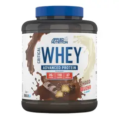 APPLIED NUTRITION - Critical Whey 5 Libras 67 Servicios. CHOCO BUENO.