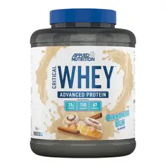 APPLIED NUTRITION - Critical Whey 5 Libras 67 Servicios. CINNAMON BUN.