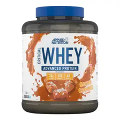 APPLIED NUTRITION - Critical Whey 5 Libras 67 Servicios. TOFFEE.