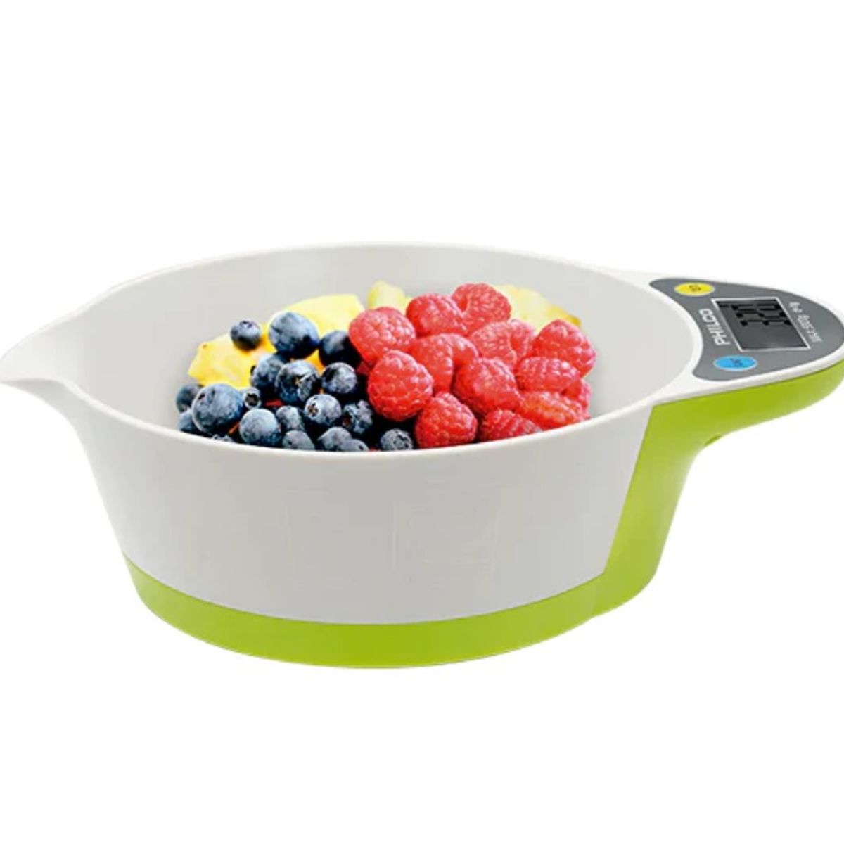 PHILCO - Balanza Pesa Gramera Digital Para Cocina Bowl Comercio 5kg