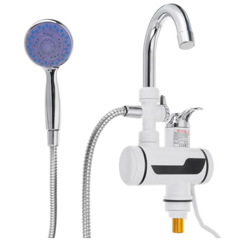 GENERICO - LLAVE ELECTRICA + DUCHA  MARCADOR DIGITAL