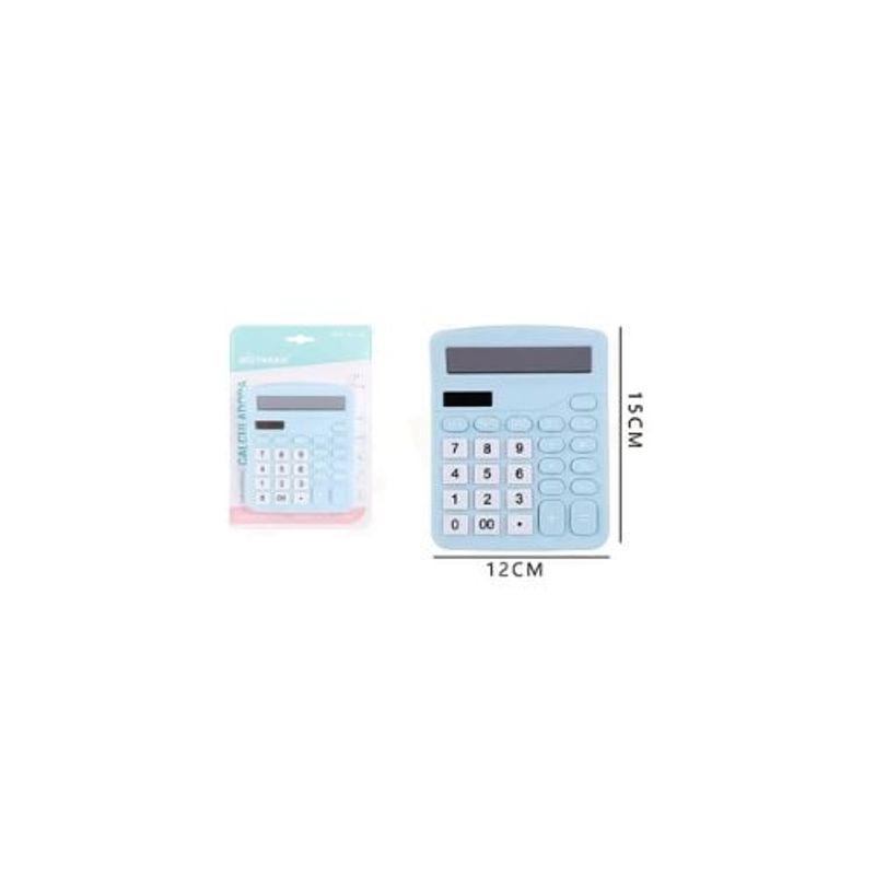 GENERICO - Calculadora Celeste 15 12 Cm