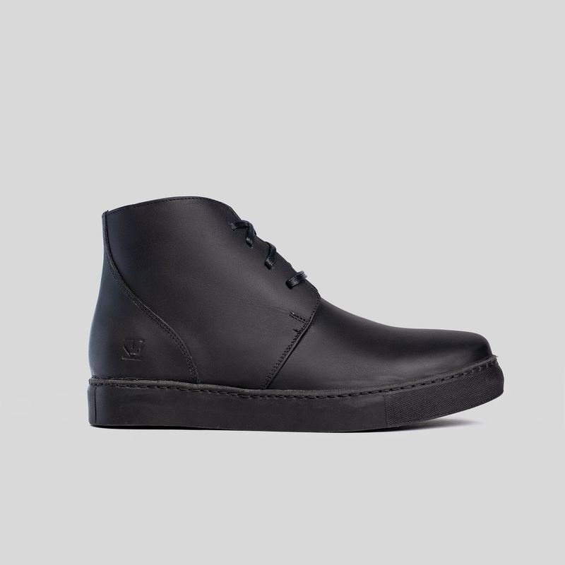 TRAUKO - Zapato Cuero Hombre Negro Trauko Atacama