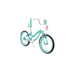 TOTEM - BICICLETA NIÑA ARO 20 LITTLE ROUSE COLOR VERDE CIAN
