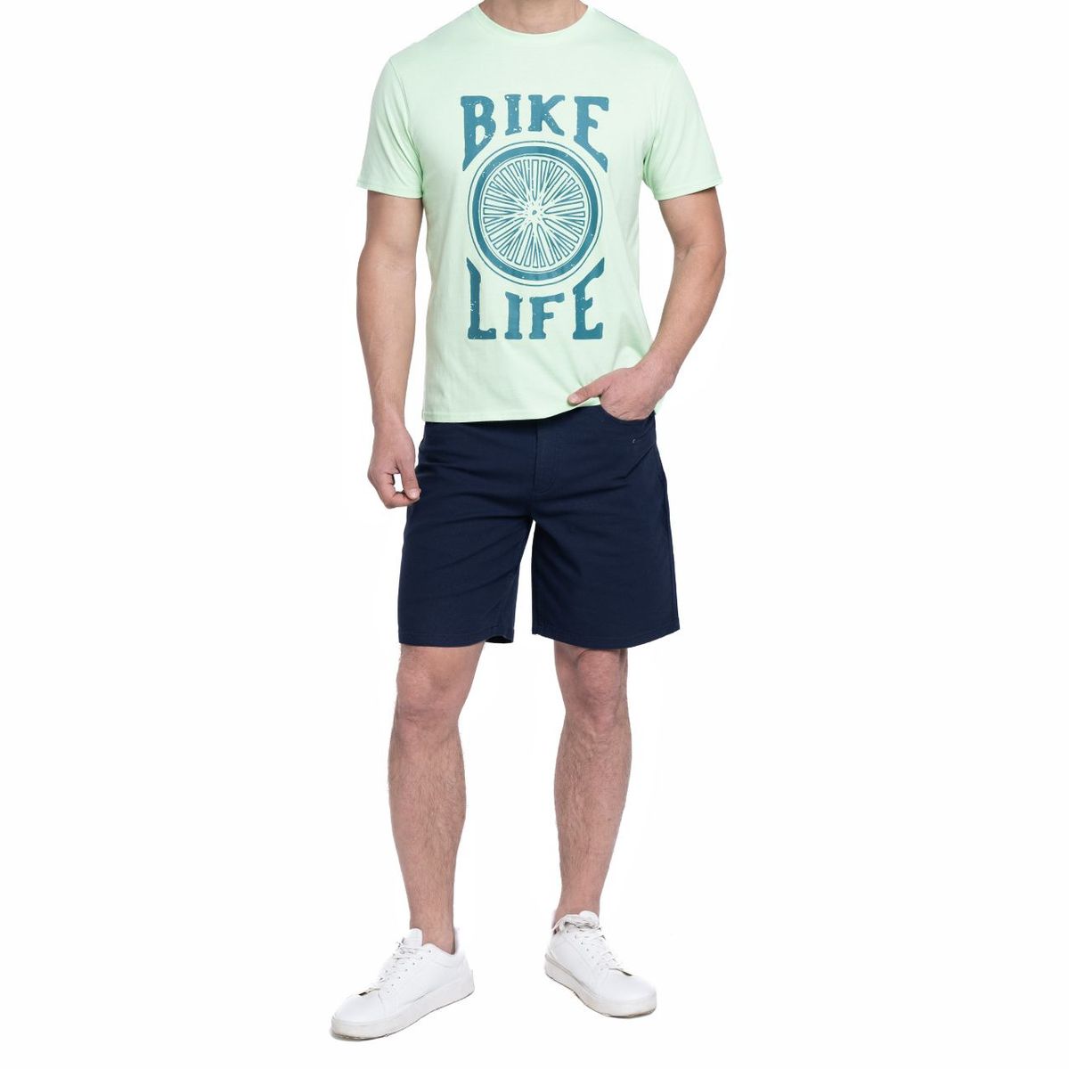 KOTTING - Polera Estampada Cuello Redondo