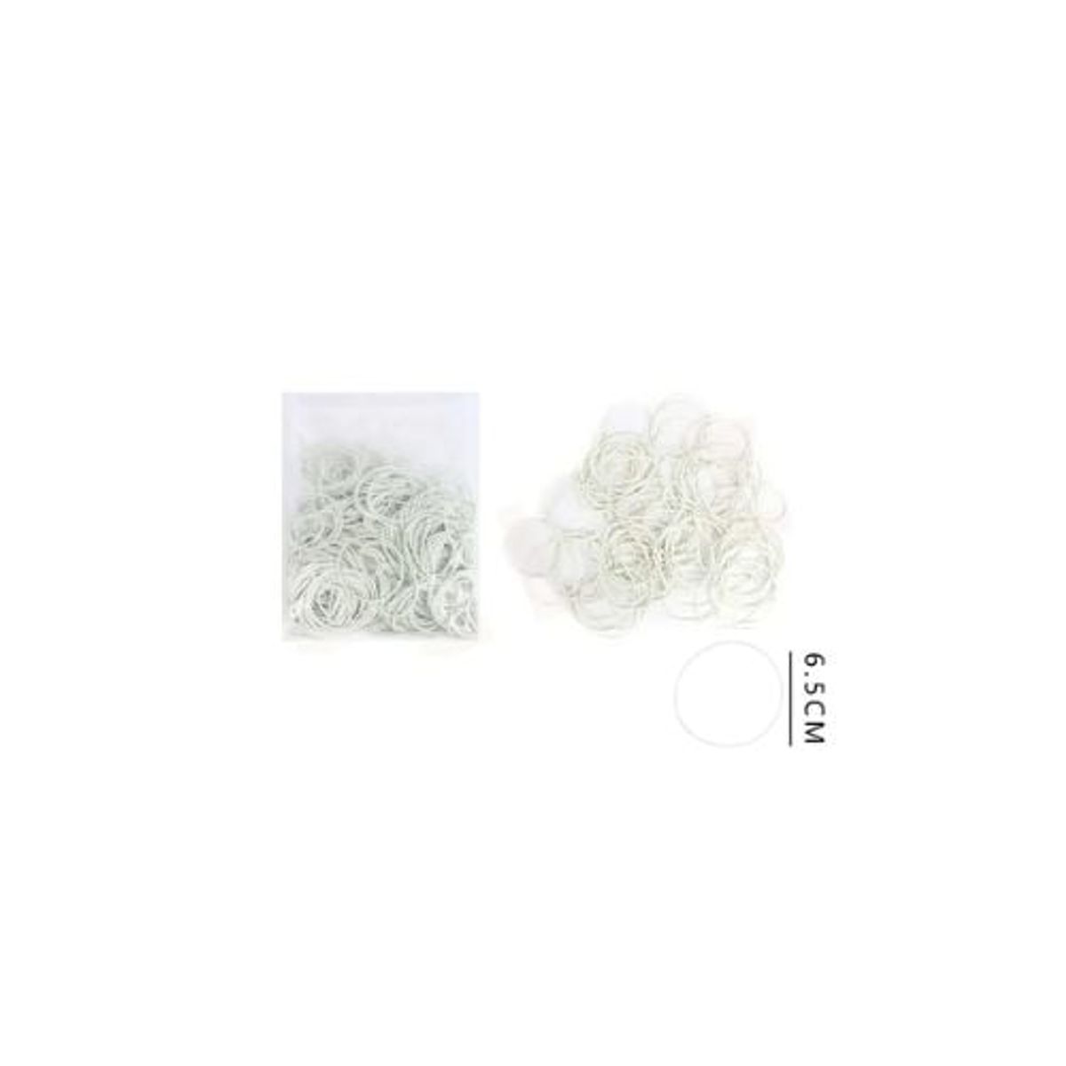 GENERICO - Elasticos Transparentes 500 Gr