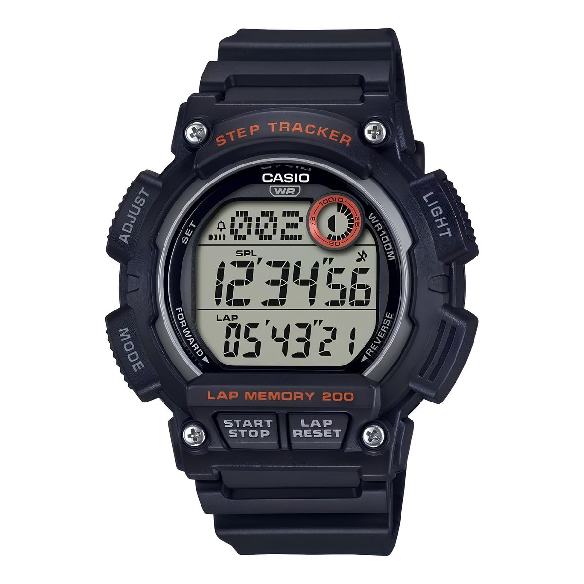 CASIO - Reloj Ws-2100h-1av Hombre Digital Resina