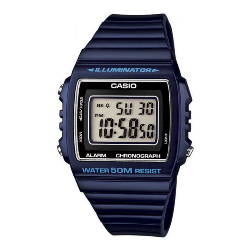 CASIO - Reloj W-215h-2av Vintage Digital Resina