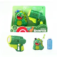 GENERICO - Juguete lanza Burbujas Con Mochila Diseño Dinosaurio