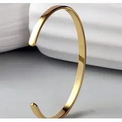 GENERICO - Brazalete Pulsera Mujer Dorado Baño de Oro
