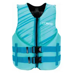 CONNELLY - Chaleco Salvavidas Promo Neopreno Niños 35-55 kg Celeste - Celeste