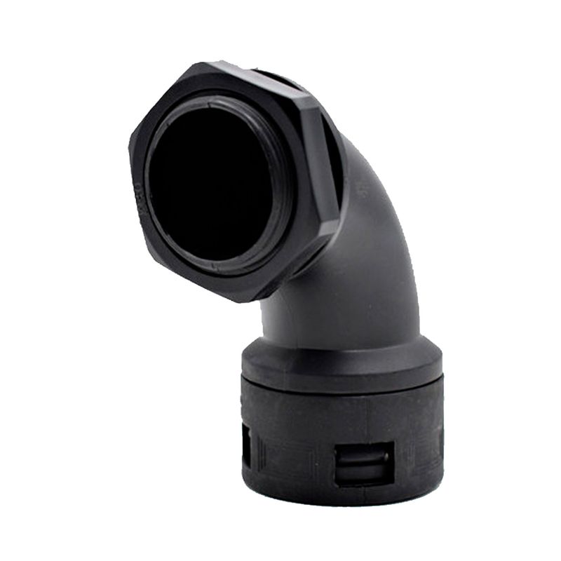 GENERICO - Codo Conector A Caja para Tuberia Corrugada 54mm