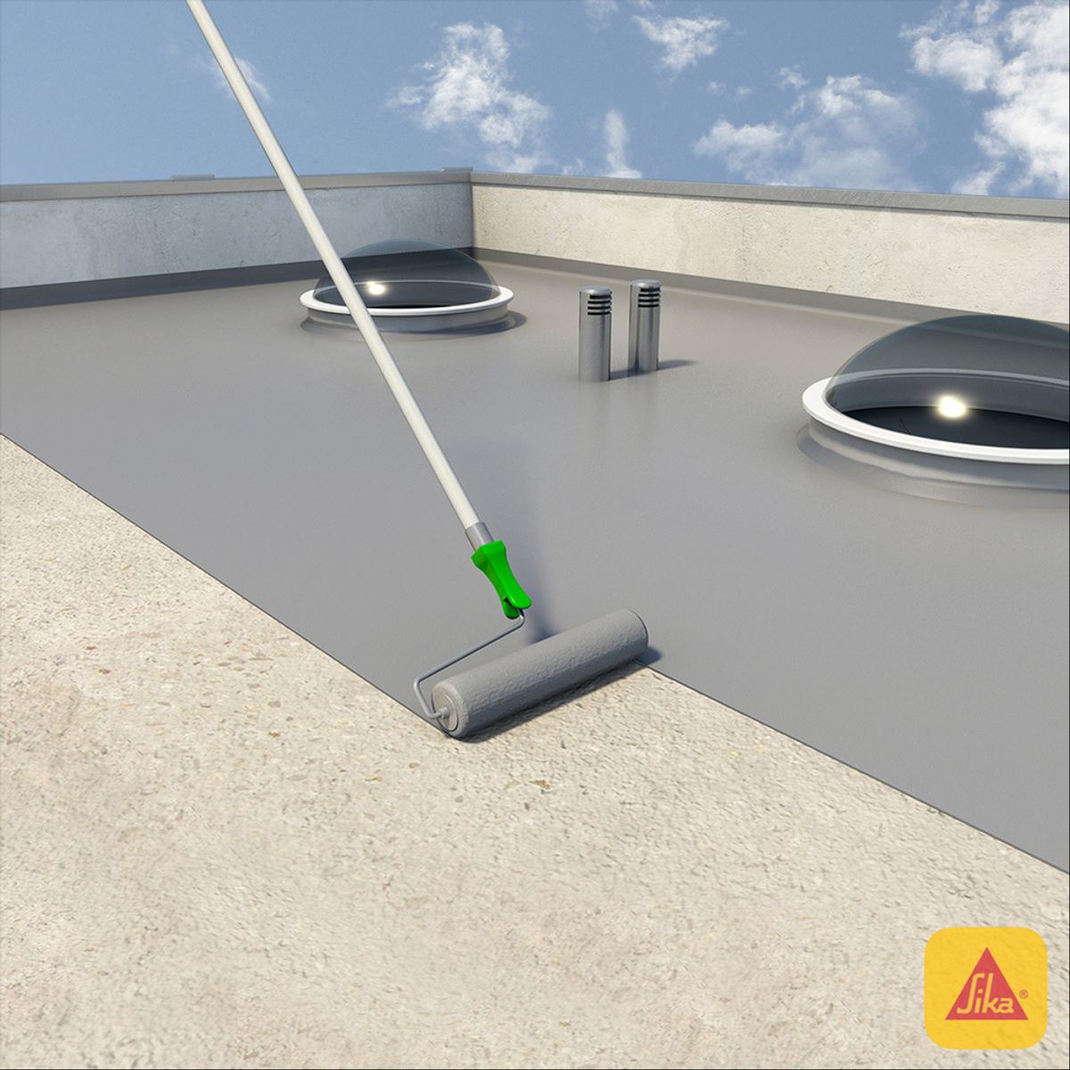 SIKA - SIKAFILL ALTA ELASTICIDAD - Revestimiento impermeable tineta 16 Litros.