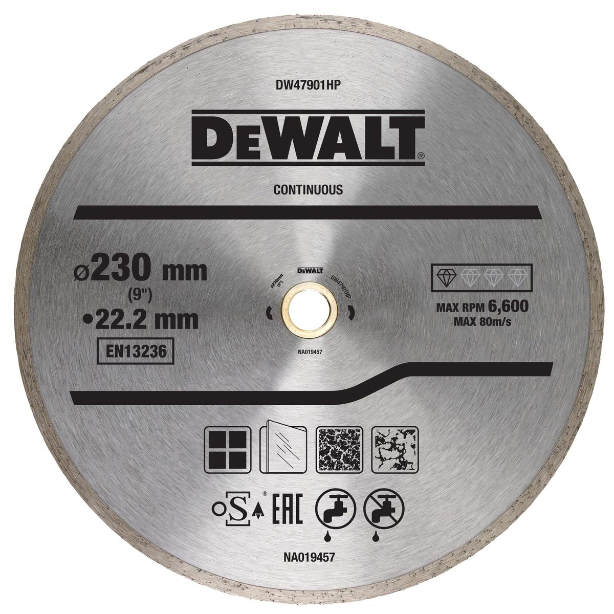 DEWALT - Disco diamantado 9” (230mm) DEWALT DW47901HP