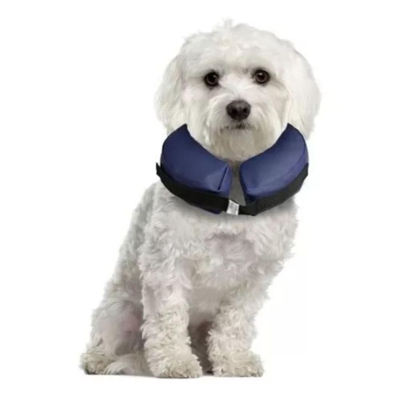 GENERICO - Collar Isabelino Inflable Para Mascotas Talla S