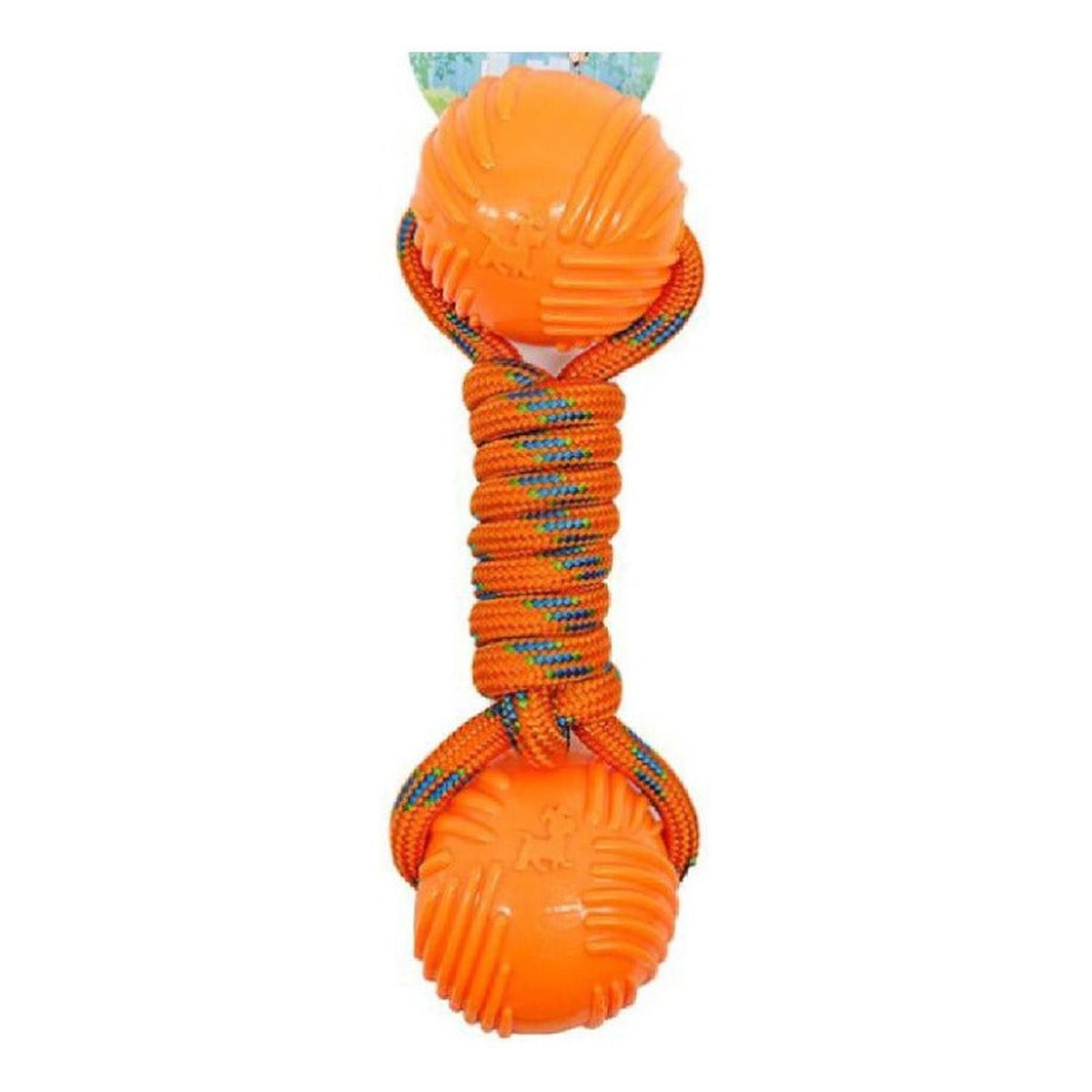 GENERICO - Juguete Para Perro Interactivo Pelotas Trenzadas - Naranja - 74623-Naranja-1