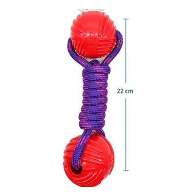 Imagen 2 del producto Juguete Para Perro Interactivo Pelotas Trenzadas - Azul - 74623-Azul-1