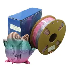TODODESCUENTO - Filamento 3d Pla Seda Arcoiris Tronxy De 1.75mm Y 1kg- CANDY
