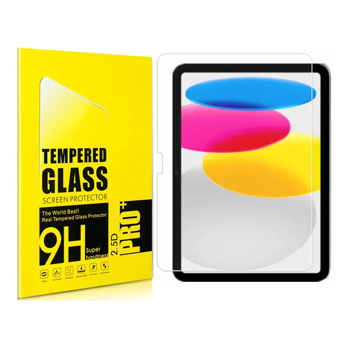 GENERICO - Vidrio Templado Para Apple Ipad 10,9 de 10ma Gen