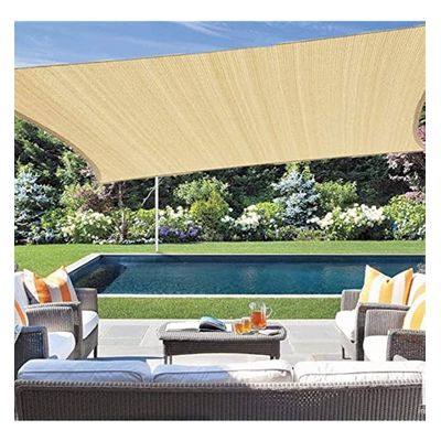 Imagen 2 del producto Malla Sombreadora Toldo Vela Cuadrada 3x4 Mts Hdpe Beige