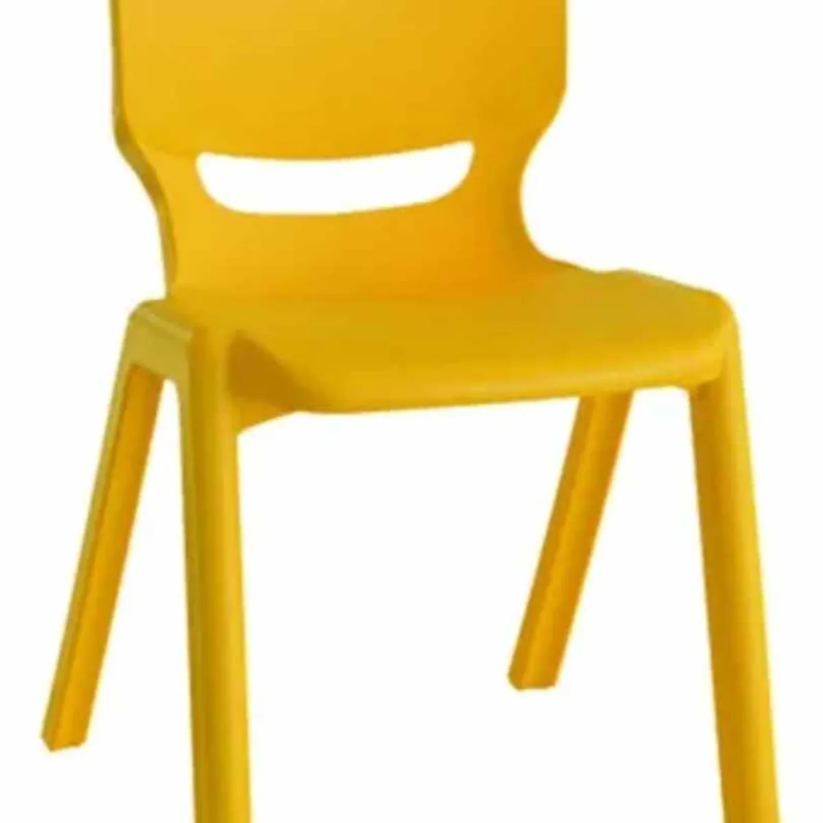 OEM - Silla Plastica Infantil Niños Y Niñas Amarillo