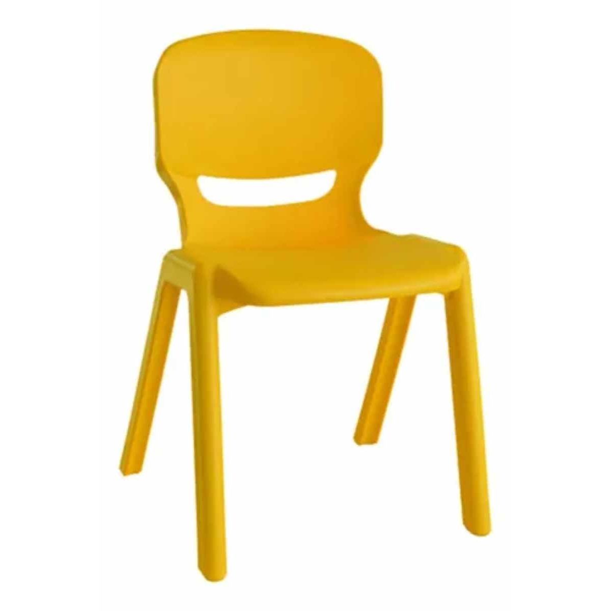 OEM - Silla Plastica Infantil Niños Y Niñas Amarillo