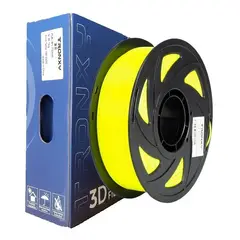 TODODESCUENTO - Filamento 3d Pla Tronxy De 1.75mm Y 1kg Amarillo Fluorecente