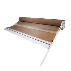 TODODESCUENTO - Cortina Roller Zebra 60x240cm Color Café,